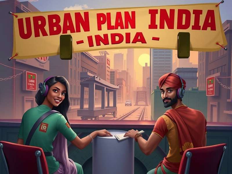 Urban Plan India Game Banner